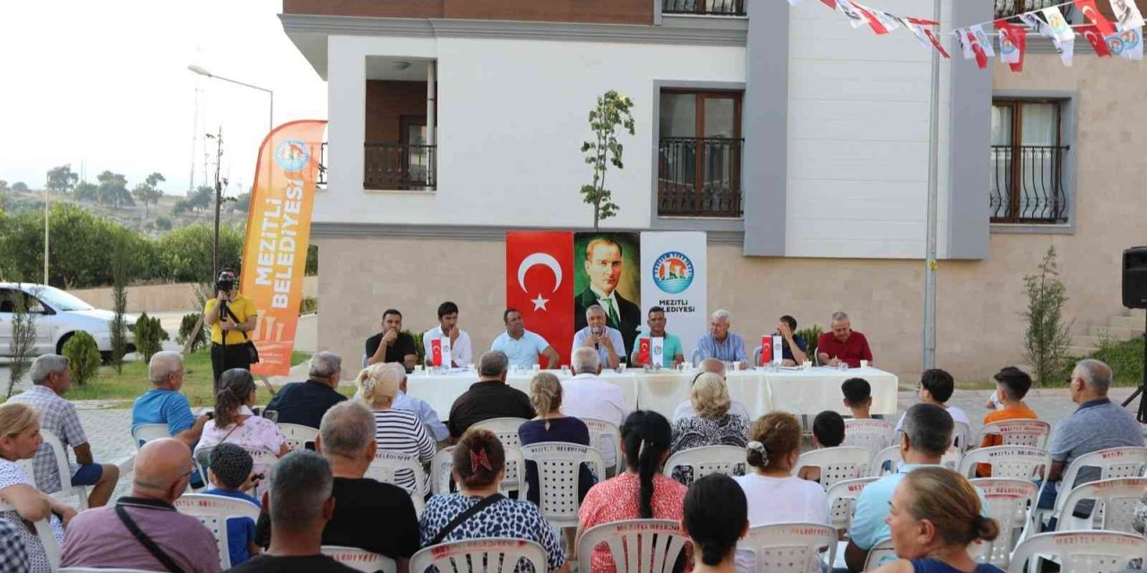 Başkan Tarhan, Toki Sakinleri İle ’halk Günü’nde Buluştu