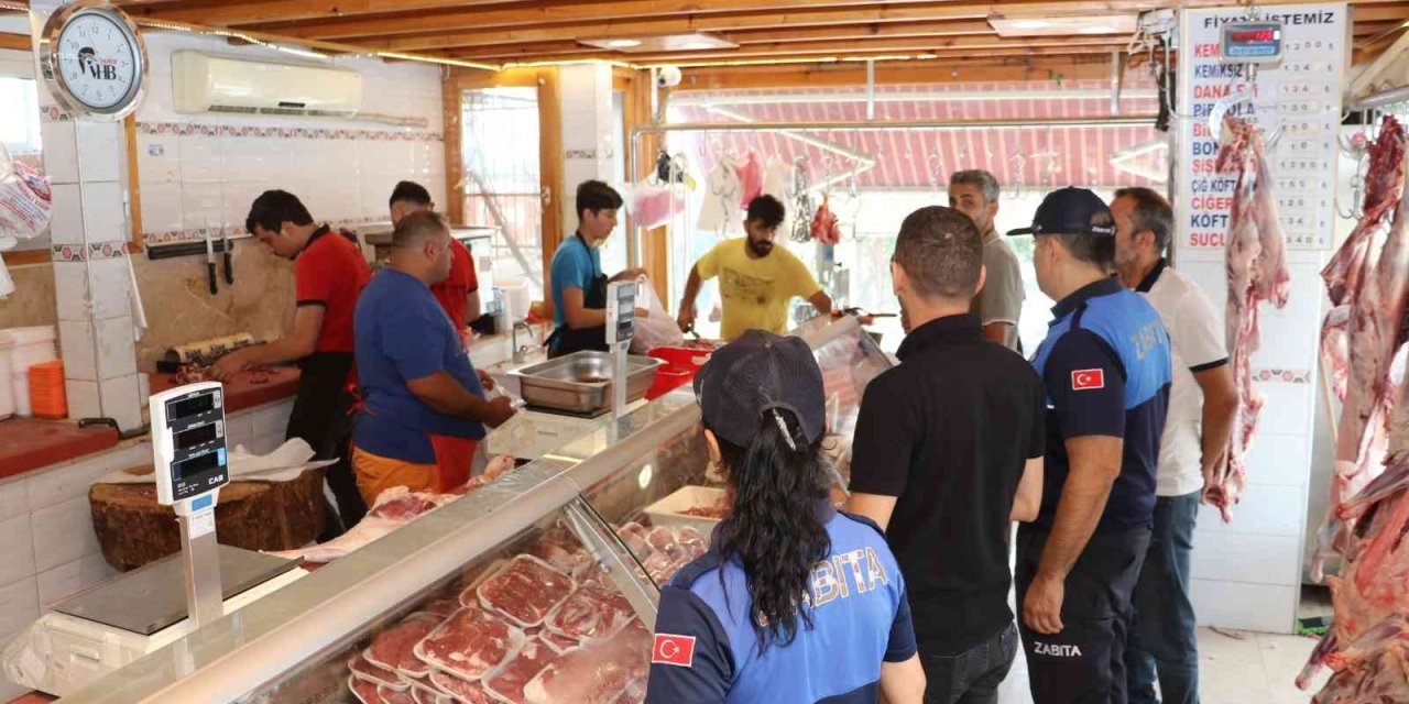 Toroslar’da Kurban Bayramı Öncesi Kasaplara Sıkı Denetim