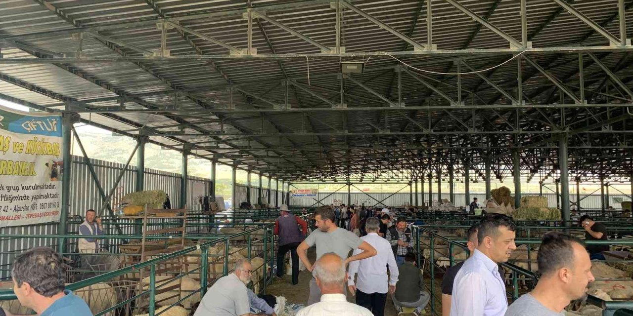 Kurban Pazarında Arefe Yoğunluğu