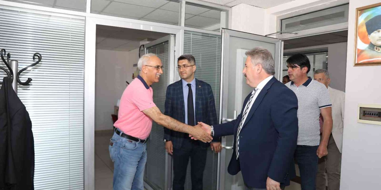 Başkan Palancıoğlu, Belediye Personelleriyle Bayramlaştı