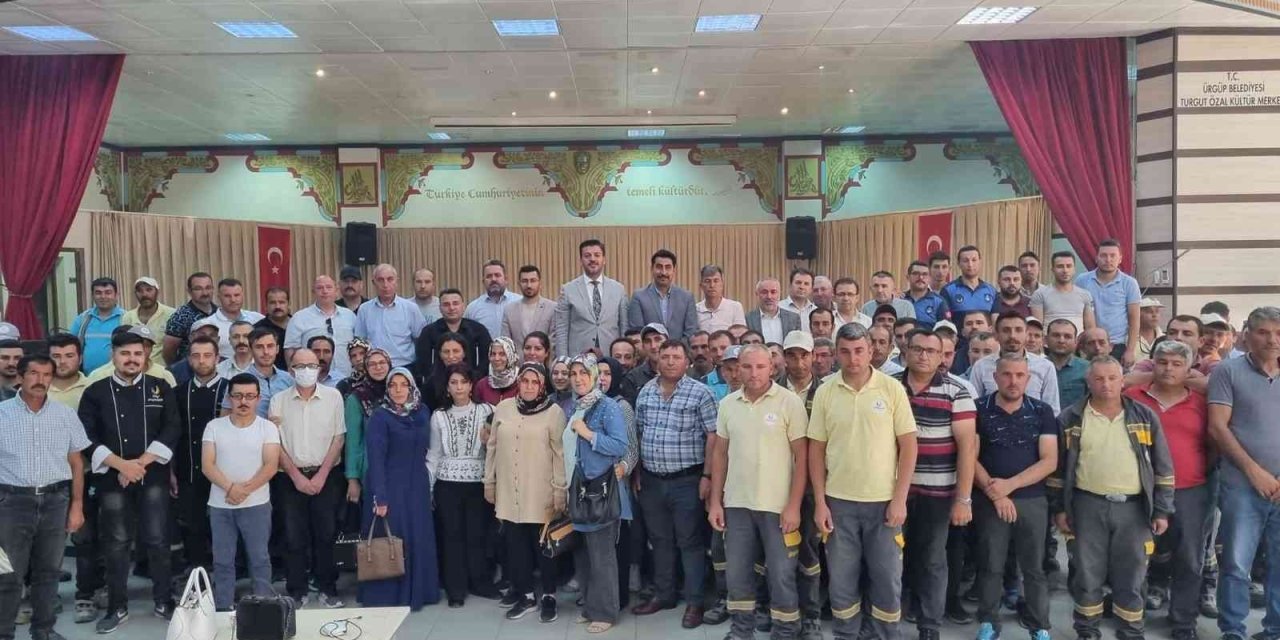 Ürgüp Belediyesi’nde Sözleşme Sevinci