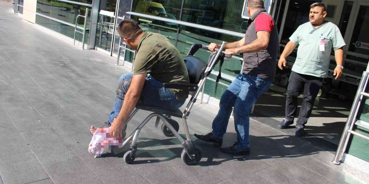 Acemi Kasaplar Hastanelik Oldu