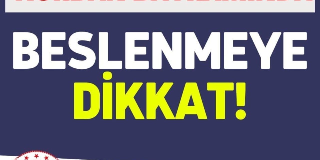 İl Sağlık Müdürlüğü Uyardı: “kurban Bayramı’nda Beslenmeye Dikkat”