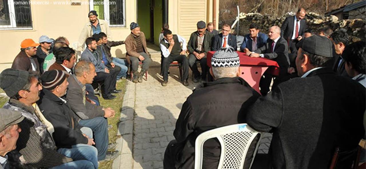 Vali Meral Zengen Gülkaya ve Akpınar Köyüne Gitti