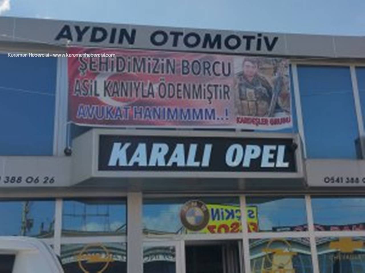 Karamanlı Esnaftan O Avukata Pankartlı Protesto!