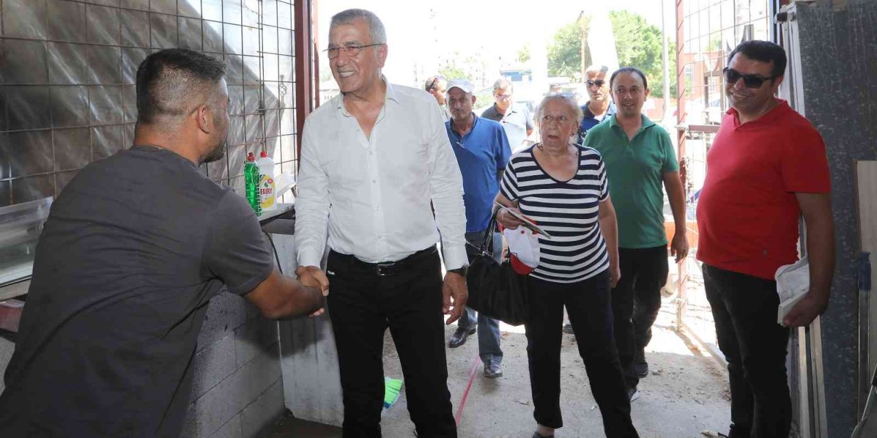 Başkan Tarhan Davultepe Esnafı İle Buluştu