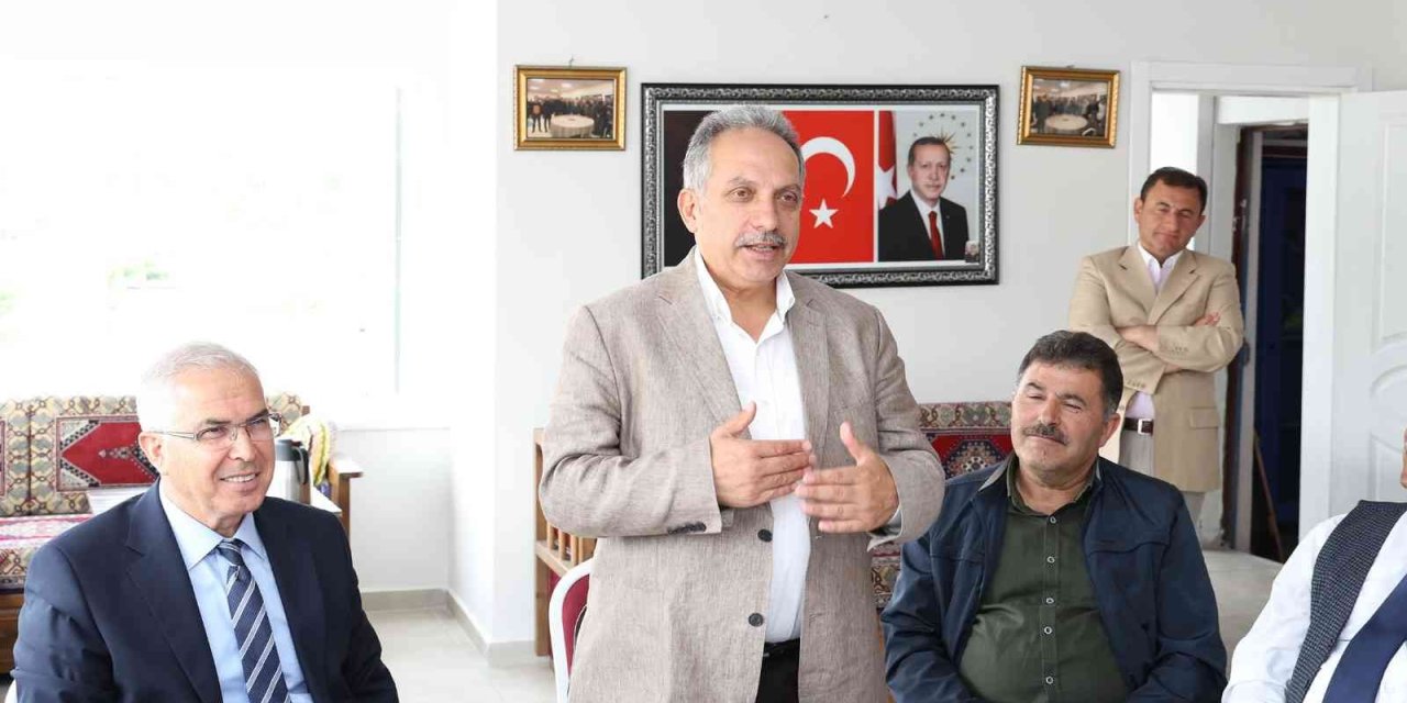 Başkan Yalçın “derdimiz Buraları Daha İyi Hale Getirmek’