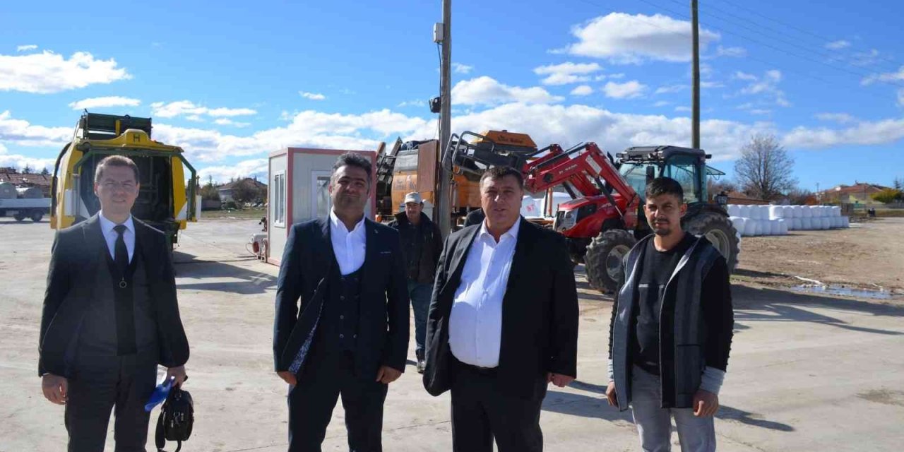 Bebka’dan Beylikova S.s Tarımsal Kalkınma Kooperatifine Hibe Makine