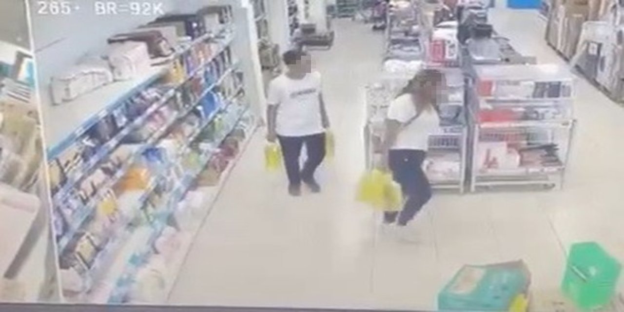 Sıvı Yağ Hırsızları Güvenlik Kameralarına Yakalandı