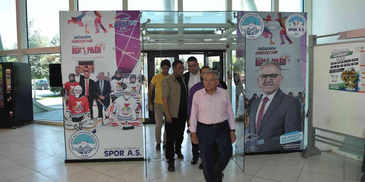 Büyükkılıç, Kaymek Kursiyeri Gençlerin Spor Etkinliğine Katıldı