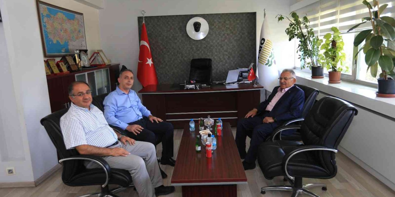 Başkan Büyükkılıç, Tmo Kayseri Başmüdürlüğü’nü Ziyaret Etti