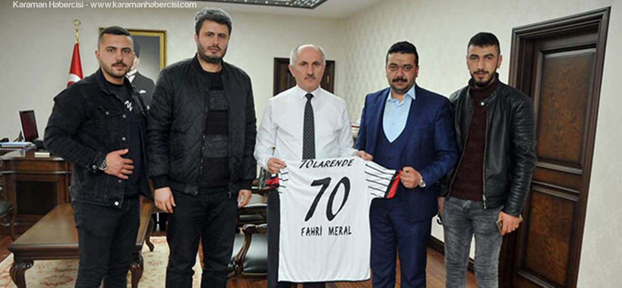 70 Larendespor Kulübünden Ziyaret