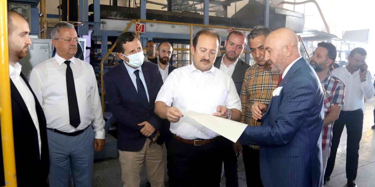 Vali Pehlivan Sanayicilerle Buluştu