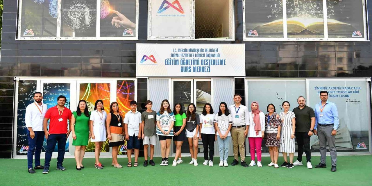 Mersin’de Kurs Merkezlerindeki Öğrencilerden Büyük Başarı