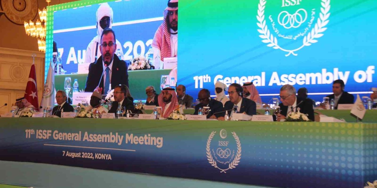 ISSF Genel Kurulu Konya’da Gerçekleştirildi