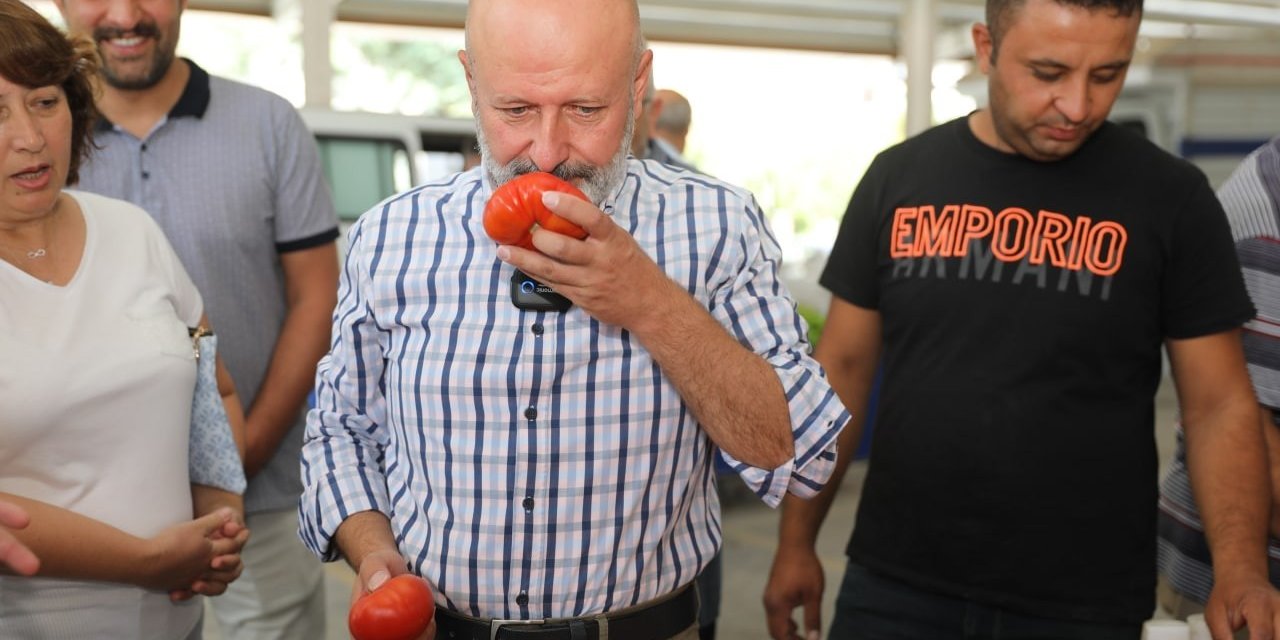 Kayseri’de Tek Olan ’yüzde 100 Ekolojik Pazar’ Açıldı