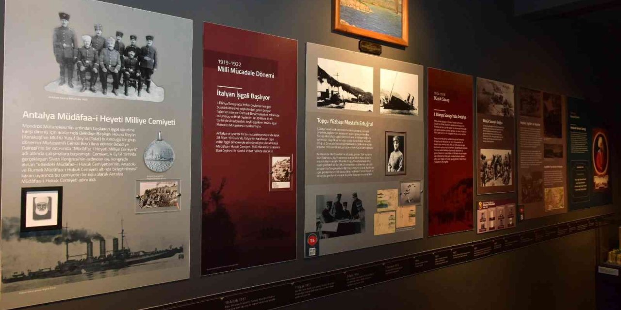 Kepez Belediyesi Topçu Yüzbaşı Mustafa Ertuğrul Aker’i Unutmadı