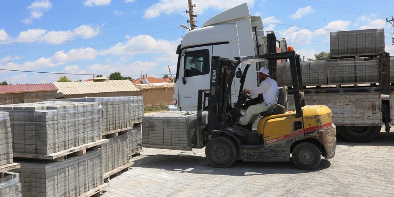Ereğli Belediyesinden 224 Bin Metrekare Kilitli Parke Taşı
