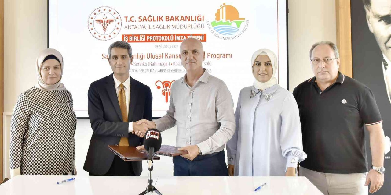 Antalya Osb Çalışanlarına, Kanser Taraması Yapılacak