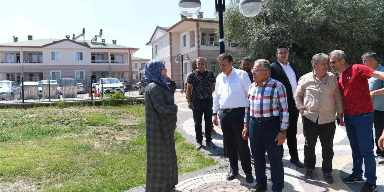 Başkan Büyükkılıç, Şifalı Su Merkezi Olan İçmeceleri İnceledi