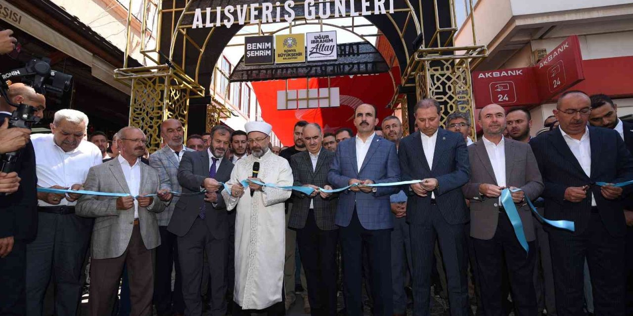 Konya’da “tarihi Bedesten Alışveriş Günleri” Başladı