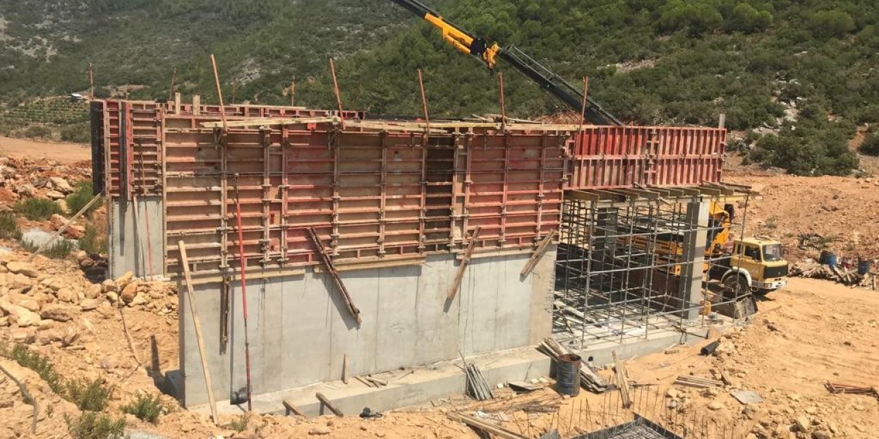 Gazipaşa Katı Atık Çöp Aktarma İstasyonu Yapılıyor