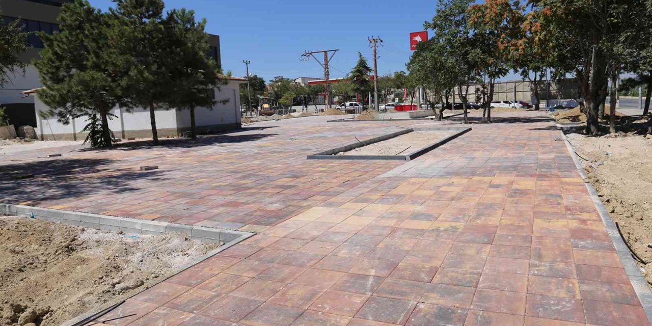 Karaman’da Yeni Park Yapım Çalışması