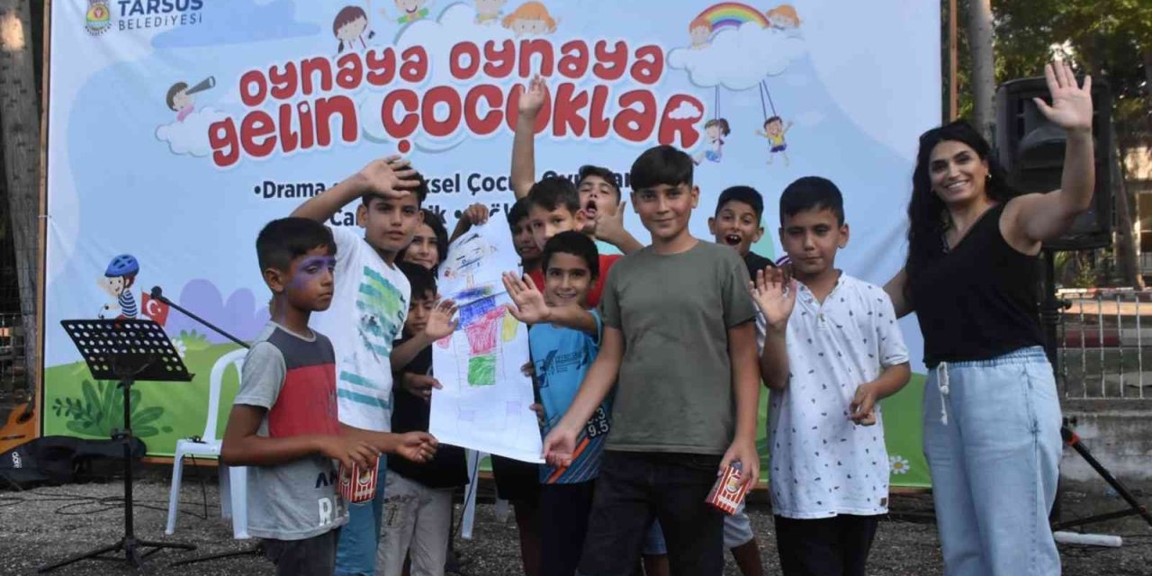 "oynaya Oynaya Gelin Çocuklar" Etkinliği Kırsal Mahallere Taşındı