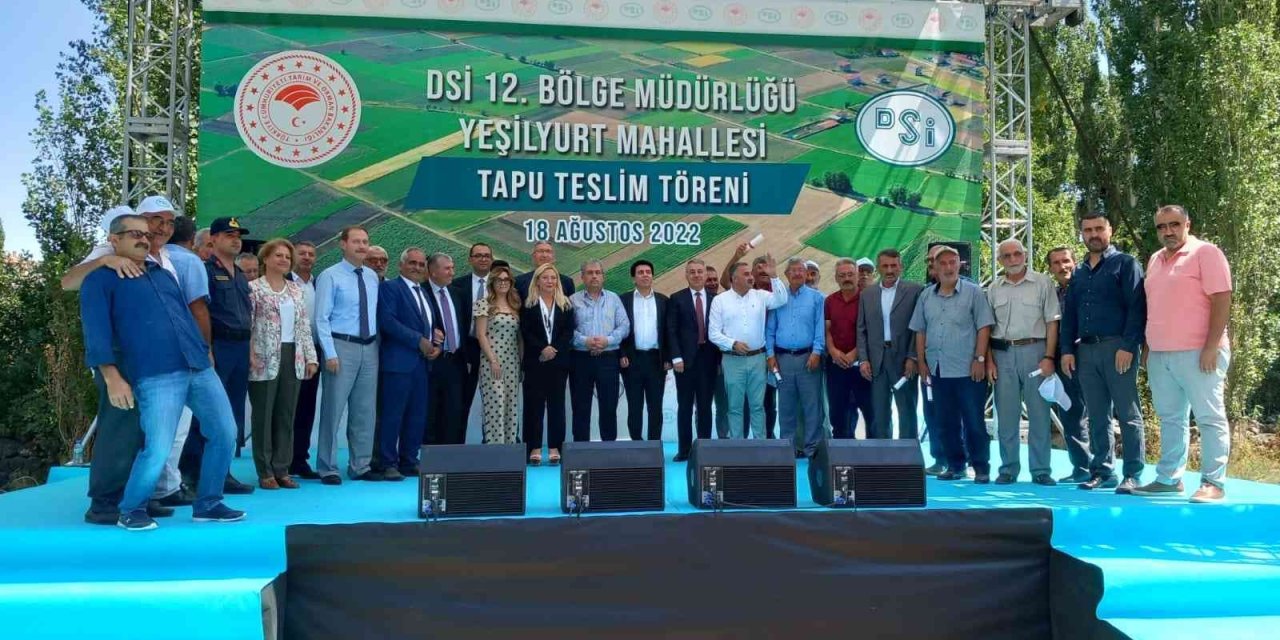 Develi’de 5 Yıl Süren Arazi Toplulaştırmada Başarı Sağlandı