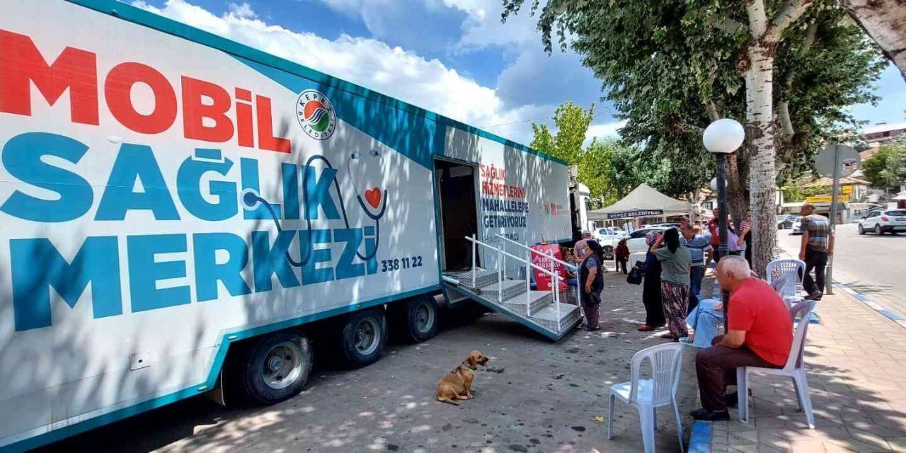 Kepez’in Mobil Sağlık Merkezi Gömbe’de