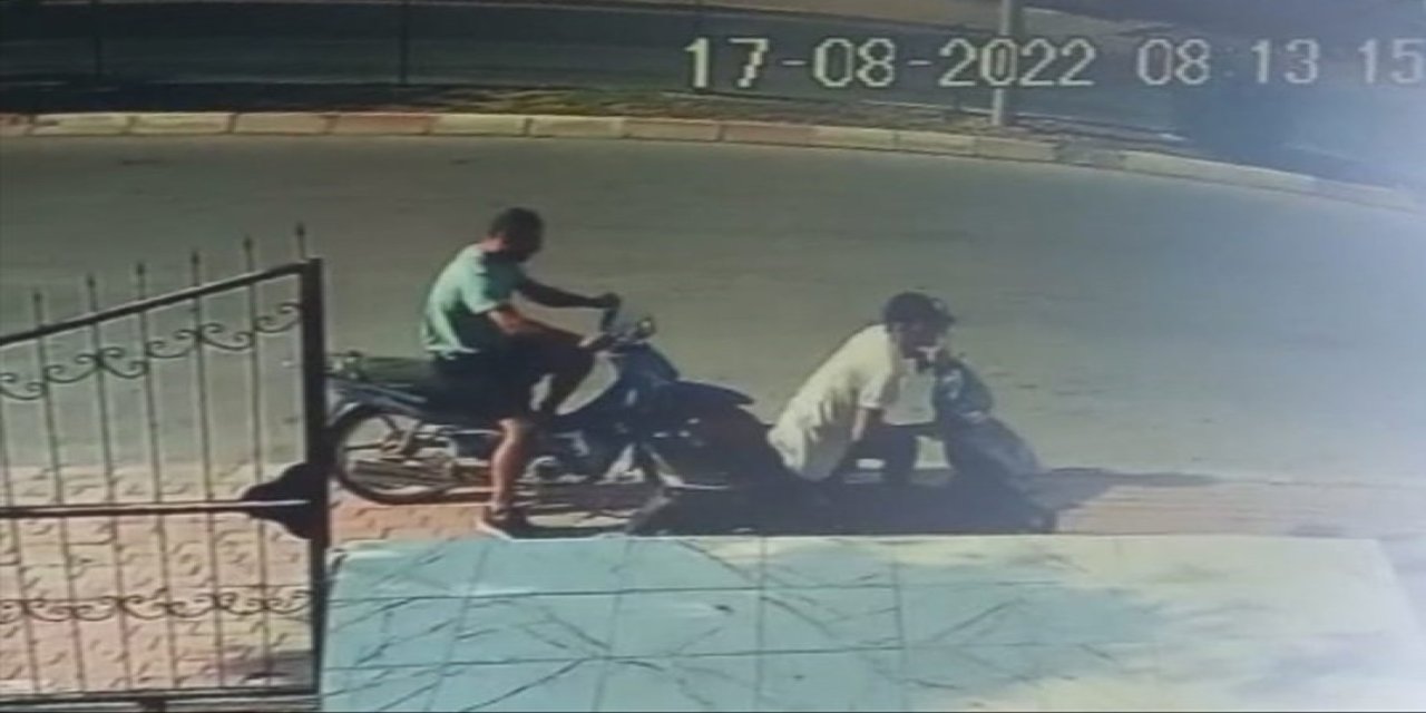 İş Yerinin Önüne Park Ettiği Motosikletini Çaldılar