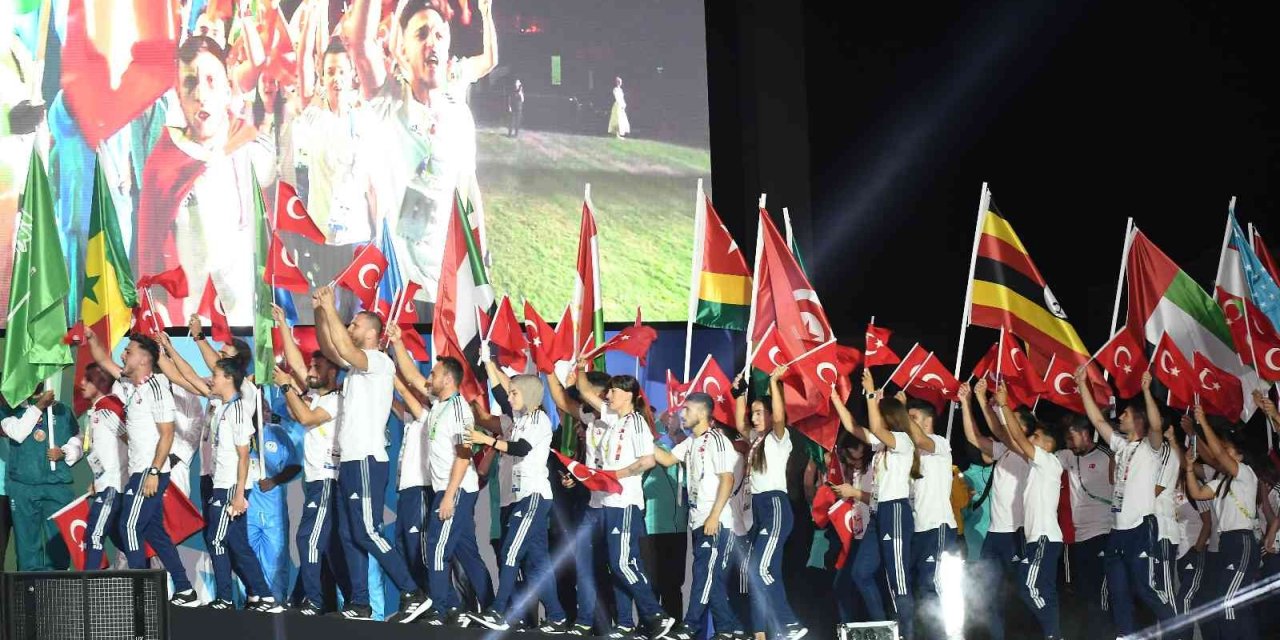 5. İslami Dayanışma Oyunları Kapanış Seremonisiyle Sona Erdi