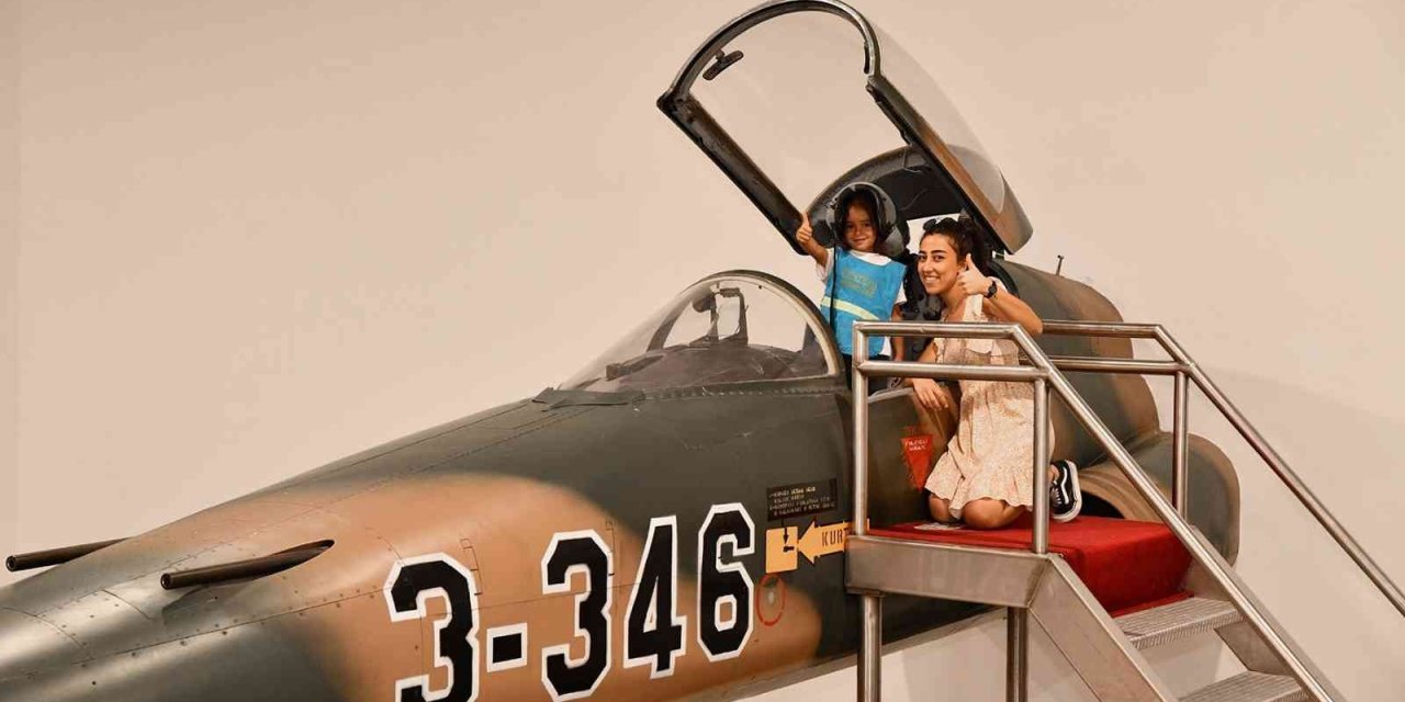 Çocuklar Havacılık Ve Teknoloji Parkı’nı Çok Sevdi