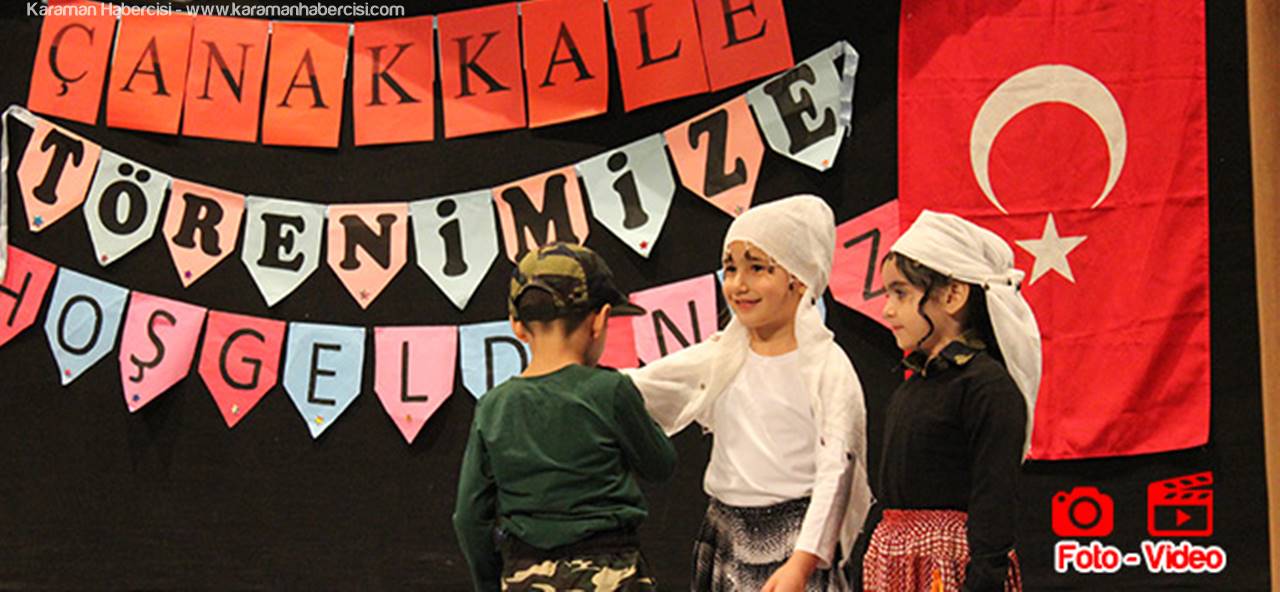Kardelen Kreşinden Çanakkale Gösterisi