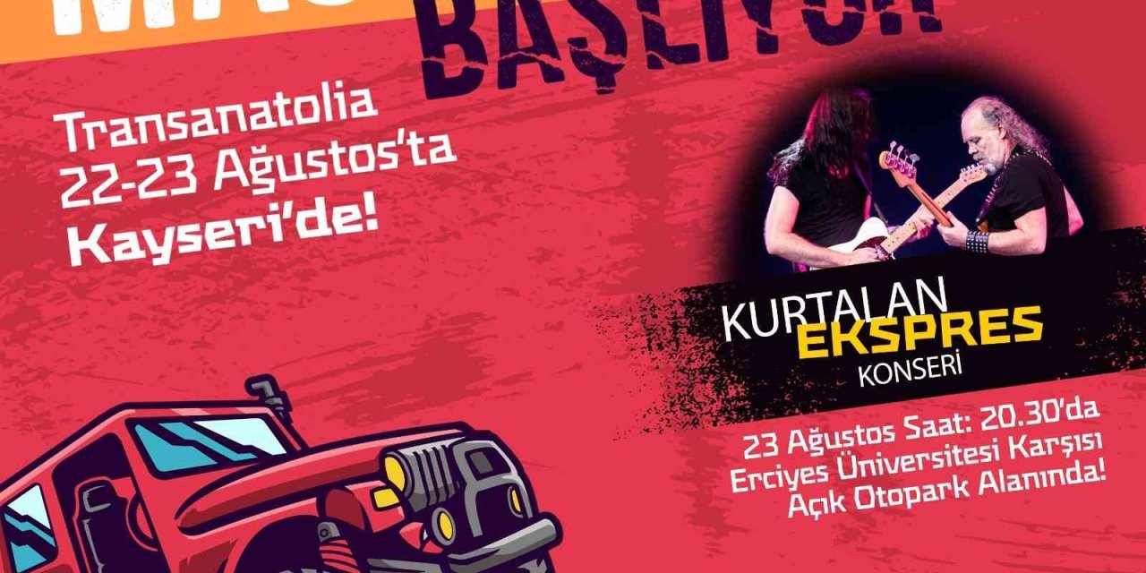 Melikgazi’den Kurtalan Ekspres Konserine Davet