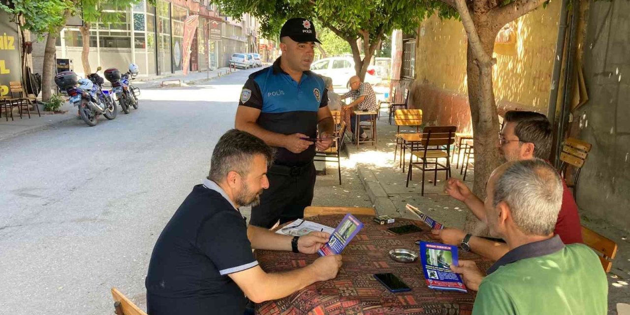 Mersin Polisi Dolandırıcılara Karşı Vatandaşları Uyardı