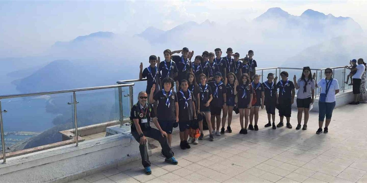 Büyükşehir İzcileri Tünektepe’den Şehri İzledi