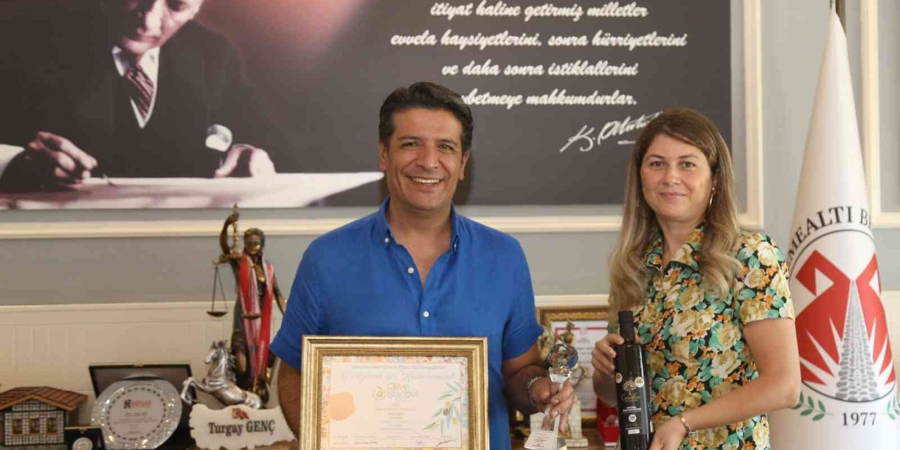 Döşemealtı Zeytinyağı’na Uluslararası Ödül