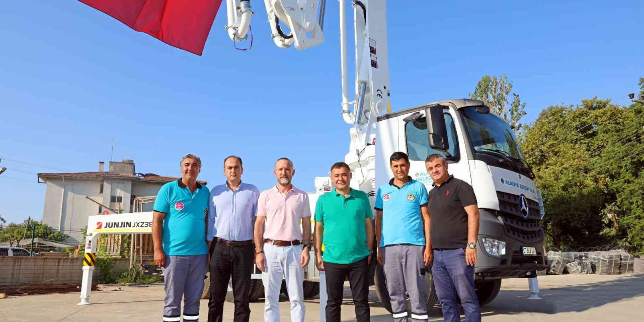 Alanya Belediyesi Araç Filosunu Güçlendiriyor