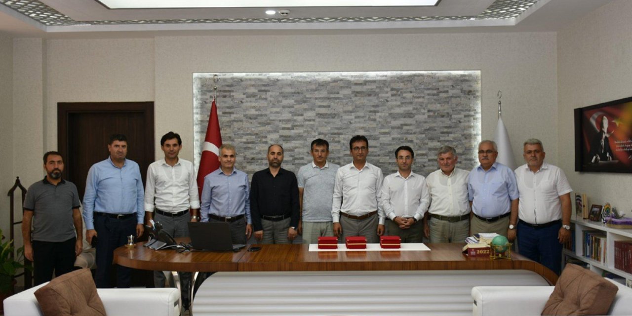 Karaman MEM'de Şube Müdürlerine Teşekkür