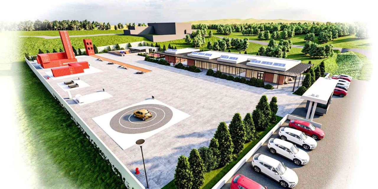 Mersin’de İtfaiyeciler İçin Dünya Standartlarında Eğitim Merkezi Kuruluyor