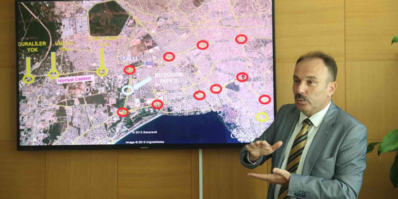 Antalya’da 99 Kavşakta ‘akıllı Kavşak’ Sistemine Geçiliyor