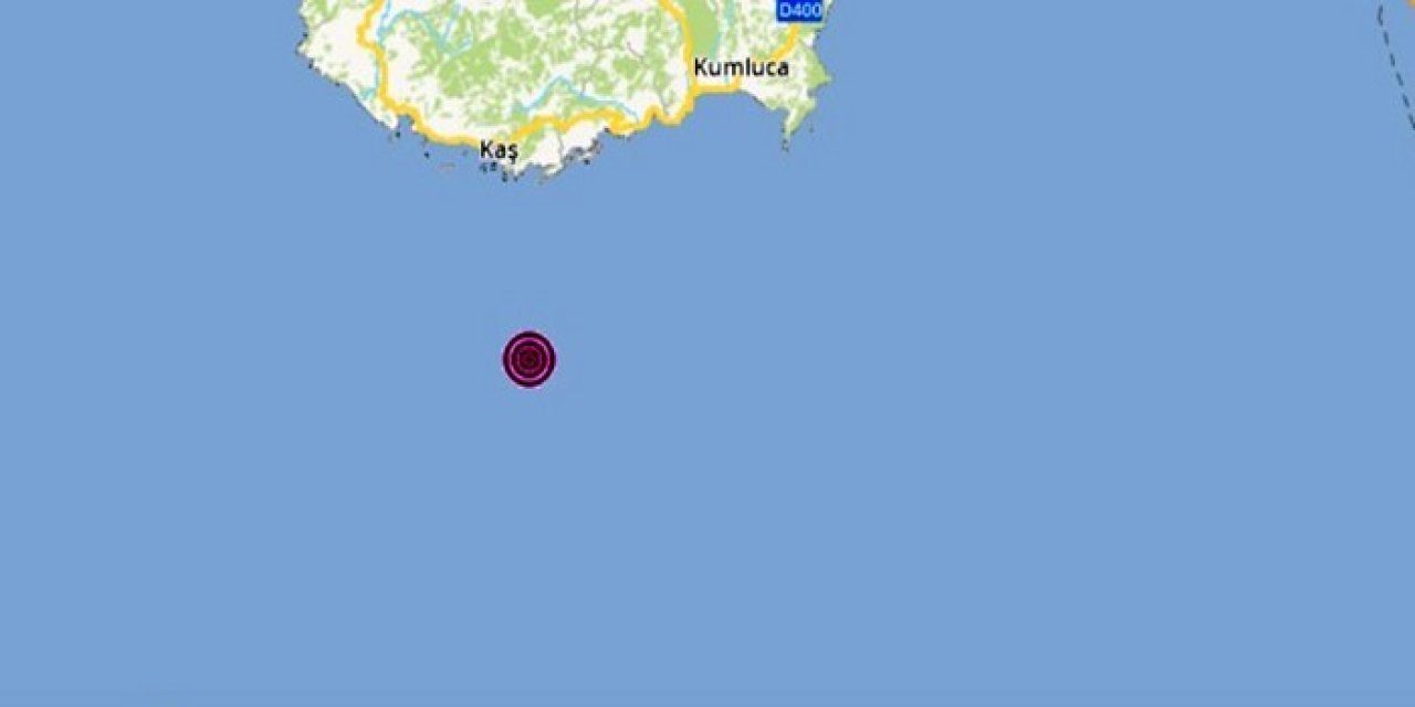 Antalya Kaş’ta 4.4 Büyüklüğündeki Deprem Hasara Neden Olmadı