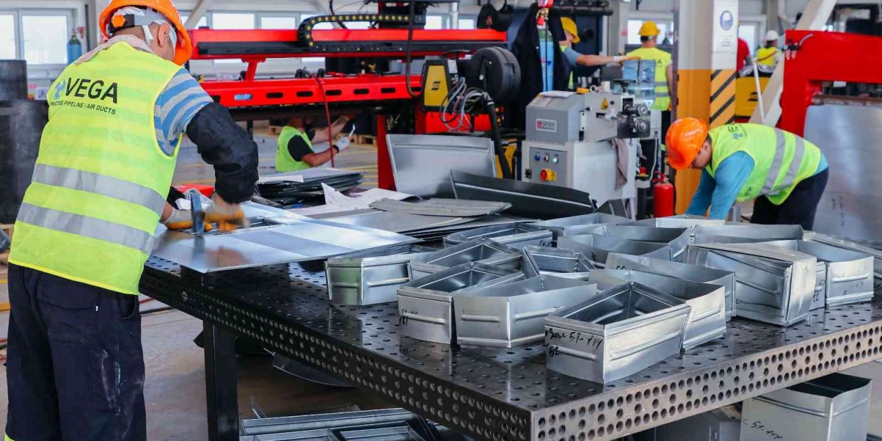 Akkuyu Ngs’de Hava Kanalları Üretimine Başlandı