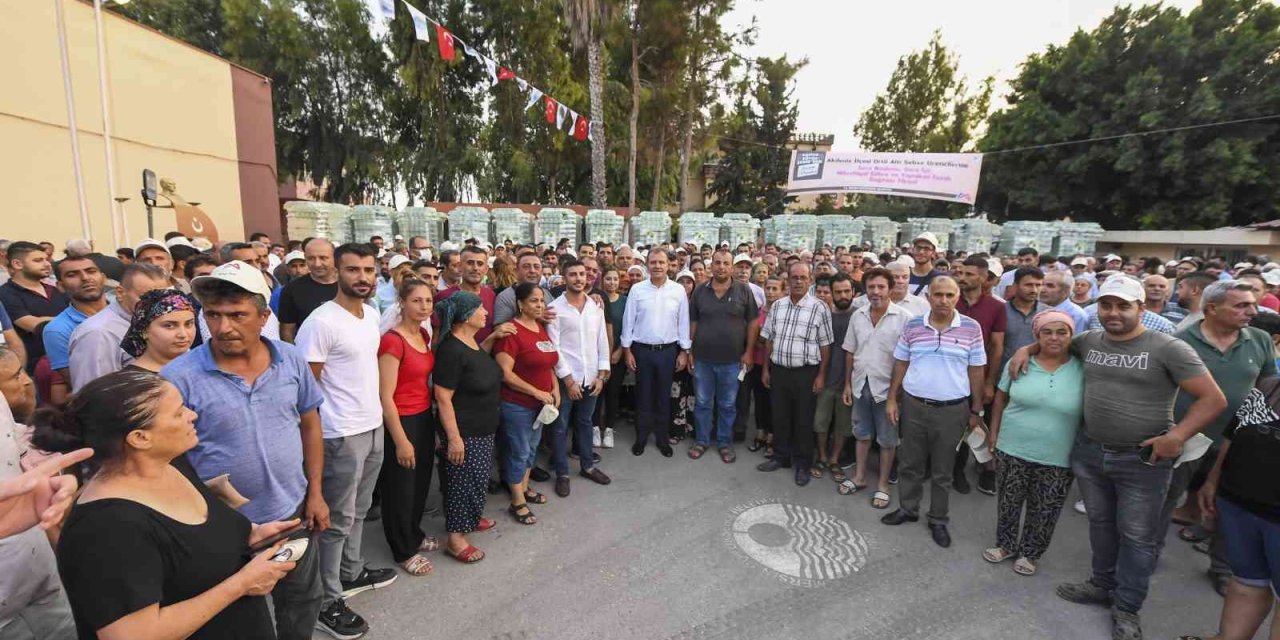 Seçer, Kazanlı’da Üreticilerle Buluştu