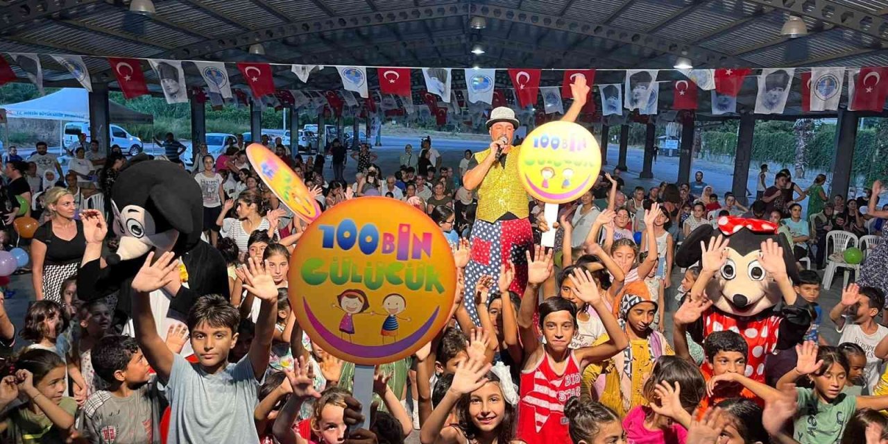 ’100 Bin Gülücük Projesi’ Davultepe’de Çocuklarla Buluştu