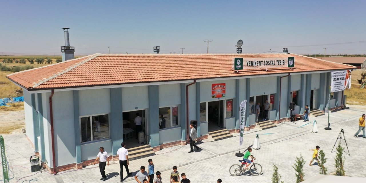 Yenikent Sosyal Tesisi Hizmete Açıldı