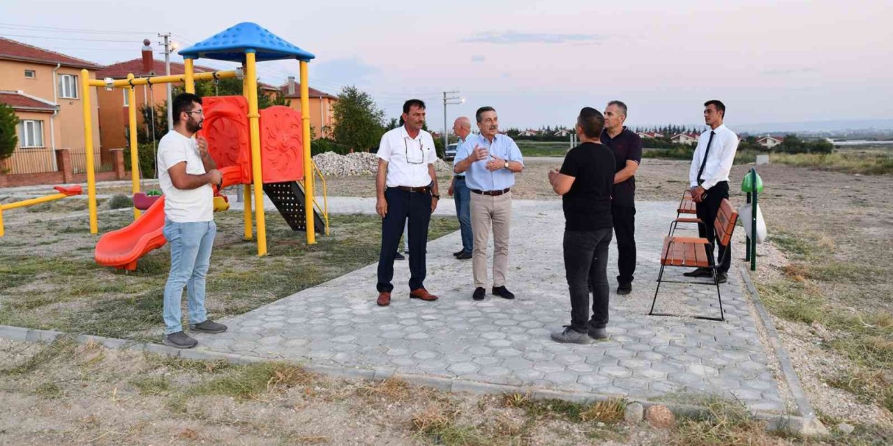 Başkan Ataç Kirazevler Site Sakinleri İle Buluştu