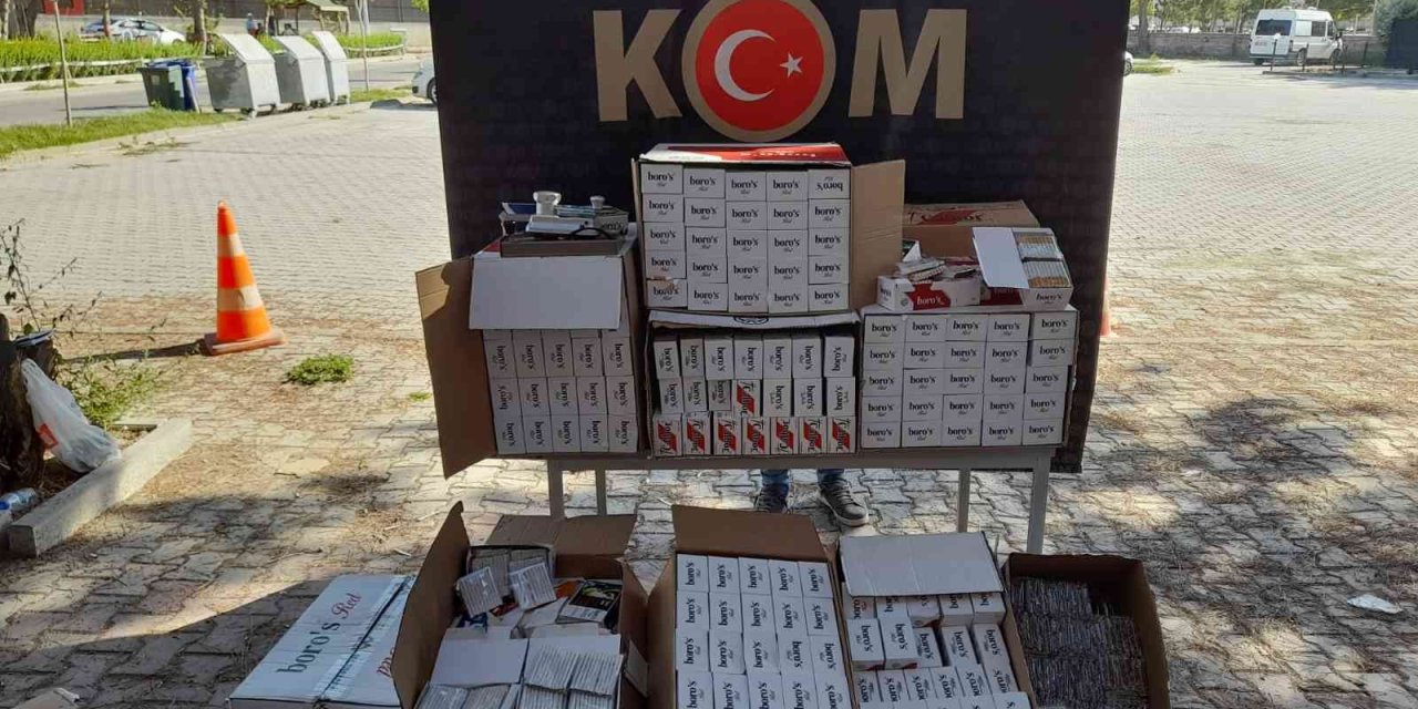 Kayseri’de 35 Kilo Kaçak Tütün Ele Geçirildi