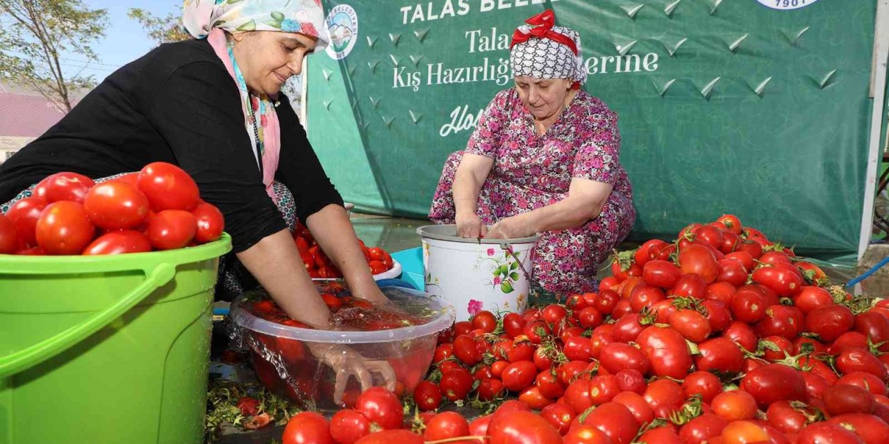 Talas’ta Kış Hazırlıkları Son Gününde De Dolu Dolu Geçti